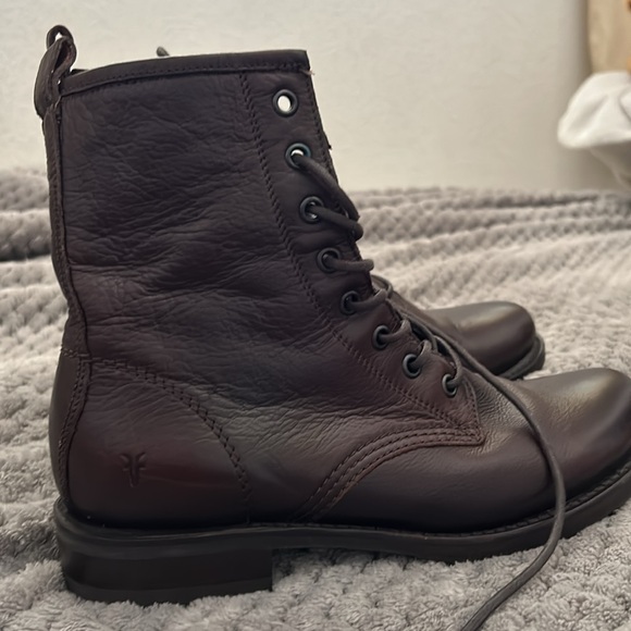 Frye Veronica Combat Boots (worn twice) - Picture 6 of 6